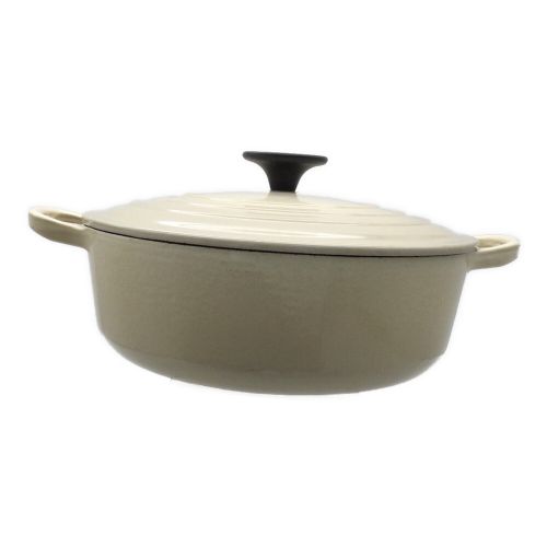 LE CREUSET (ルクルーゼ) 鍋 SIZE 26cm　ホワイト