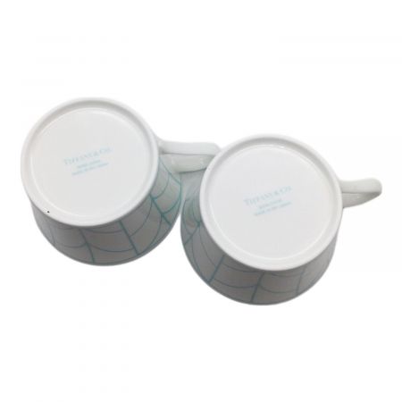 TIFFANY & Co. (ティファニー) カップ&ソーサー ウィートリーフ 2P