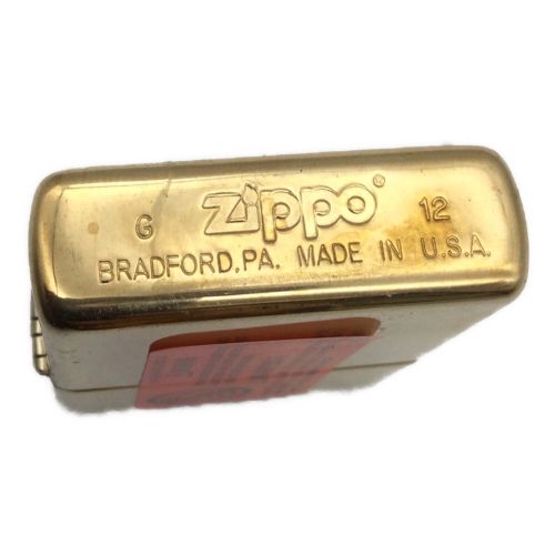 ZIPPO スタンダードブラス ポリッシュ 2012年製