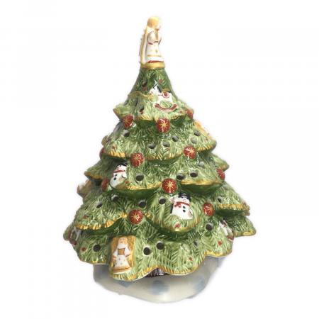 villeroy&boch ビレロイ　クリスマスツリー　キャンドルホルダー Villeroy&Boch (ビレロイアンドボッホ) クリスマスツリー型キャンドル
