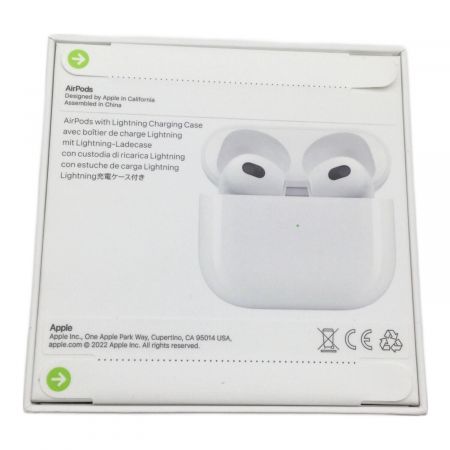 Apple (アップル) AirPods(第3世代) A2565 MPNY3J/A｜トレファクONLINE