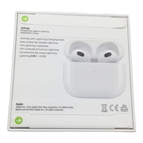 Apple (アップル) AirPods(第3世代) A2565 MPNY3J/A