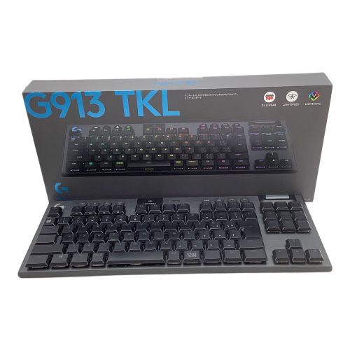 LOGICOOL (ロジクール)  TKLテンキーレスLIGHTSPEEDワイヤレスRGBメカニカル ゲーミング キーボード G913TKL G913TKL