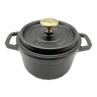 Staub (ストウブ) ピコココット ラウンド 14cm ブラック