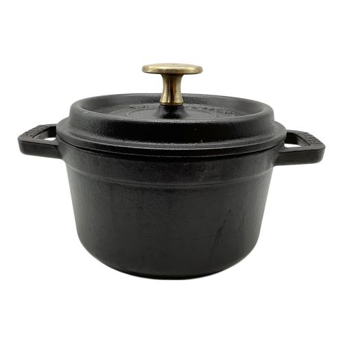 Staub (ストウブ) ピコココット ラウンド 14cm ブラック