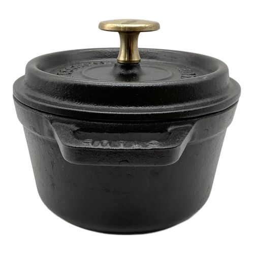 Staub (ストウブ) ピコココット ラウンド 14cm ブラック