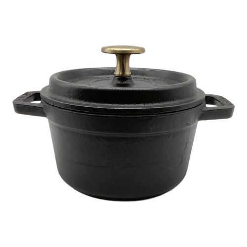 Staub (ストウブ) ピコココット ラウンド 14cm ブラック