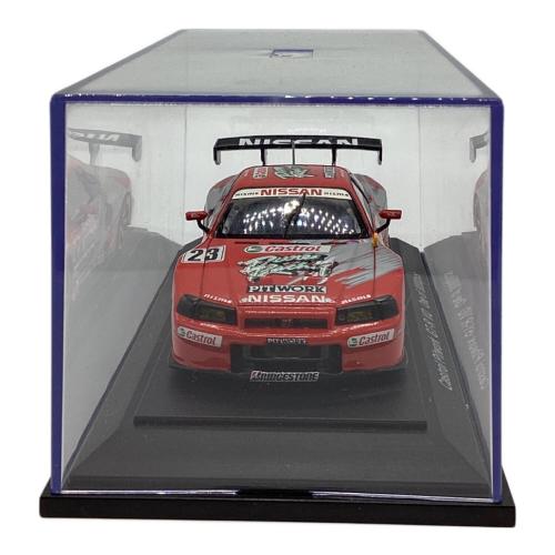 EBBRO (エブロ) ミニカー JGTC 2002 CASTROL PITWORK GT-R R34