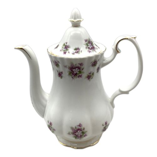ROYAL ALBERT (ロイヤルアルバート) ティーポット Sweet Violets USED