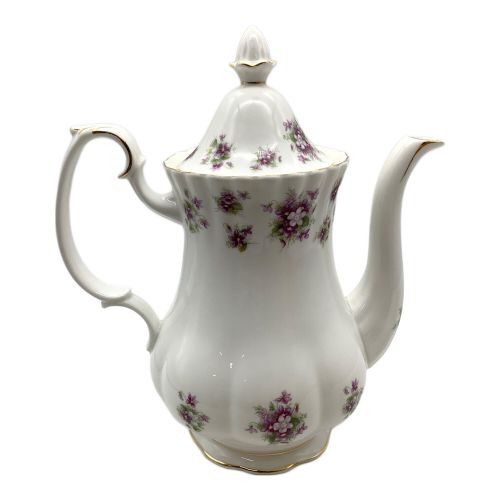 ROYAL ALBERT (ロイヤルアルバート) ティーポット Sweet Violets USED