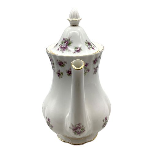 ROYAL ALBERT (ロイヤルアルバート) ティーポット Sweet Violets USED