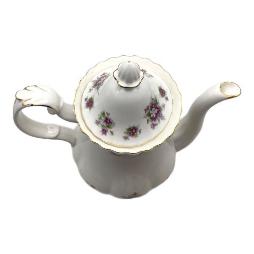 ROYAL ALBERT (ロイヤルアルバート) ティーポット Sweet Violets USED