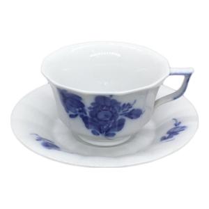ROYAL COPENHAGEN (ロイヤル・コペンハーゲン) カップ&ソーサー ブルーフラワー・アンギュラー