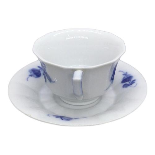 ROYAL COPENHAGEN (ロイヤル・コペンハーゲン) カップ&ソーサー ブルーフラワー・アンギュラー