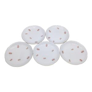 大倉陶園 (オオクラトウエン) 小花　15cm銘々皿5枚揃