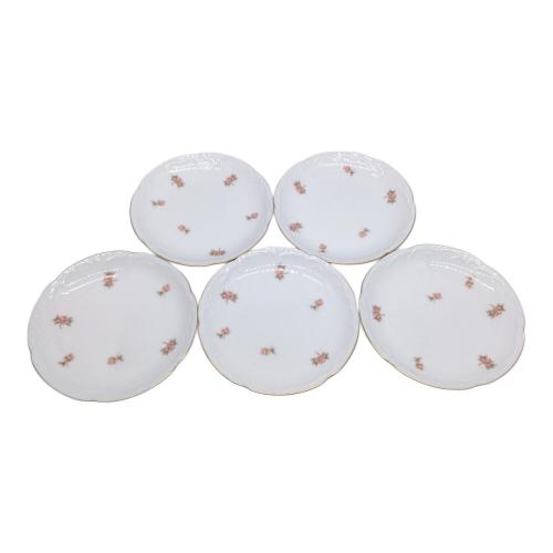 大倉陶園 (オオクラトウエン) 小花　15cm銘々皿5枚揃