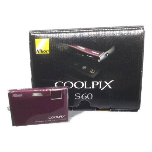Nikon (ニコン) コンパクトデジタルカメラ COOLPIX S60