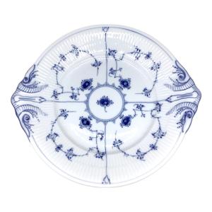 ROYAL COPENHAGEN (ロイヤル・コペンハーゲン) B&Bプレート 31.5cm ブルーフルーテッド・プレイン