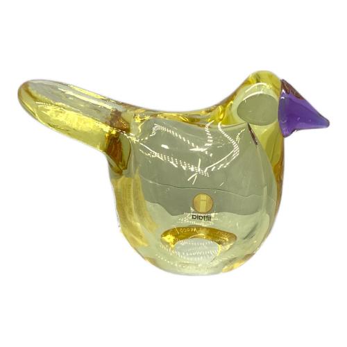 iittala×Scope (イトッカ) バード バイ トイッカ シエッポ カルーナ イエロー×アメジスト 682/1000