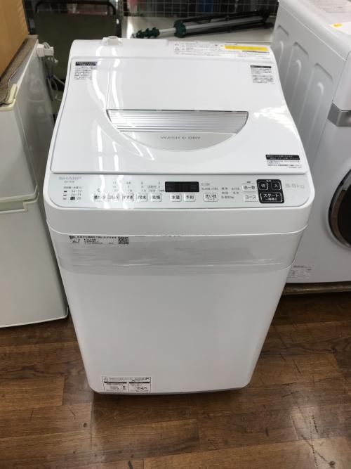 SHARP (シャープ) 全自動洗濯機 178 5.5kg ES-TX5E 2021年製 クリーニング済 50Hz／60Hz