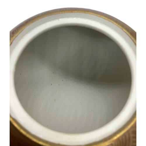 九谷焼 (クタニヤキ) 香炉 松鶴