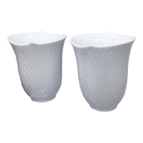 Meissen (マイセン) タンブラー 波の戯れホワイト 2018 2Pセット