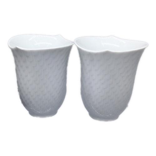 Meissen (マイセン) タンブラー 波の戯れホワイト 2018 2Pセット