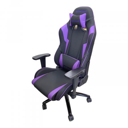 AK Racing (エーケーレーシング) ゲーミングチェア ブラック×パープル 