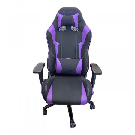 AK Racing (エーケーレーシング) ゲーミングチェア ブラック×パープル 