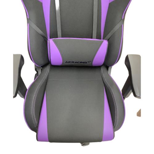AK Racing (エーケーレーシング) ゲーミングチェア ブラック×パープル