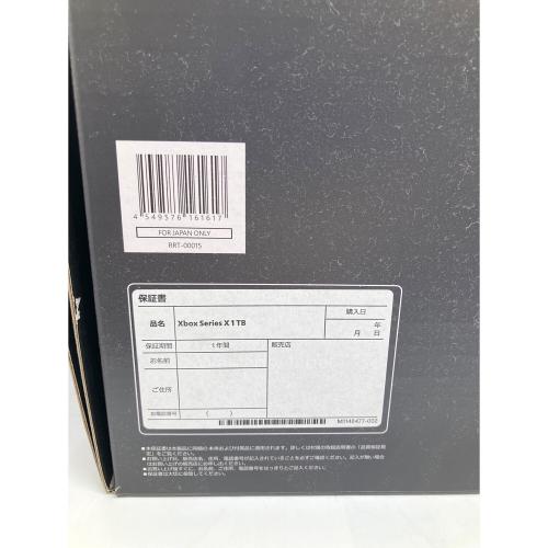 Microsoft (マイクロソフト) X-box seriesX RRT-00015