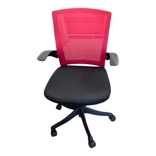 イノウエ オフィスチェア レッド FEM-14A