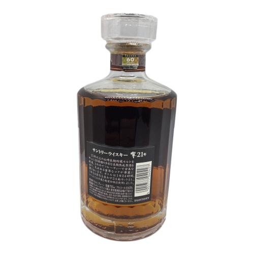 サントリー ジャパニーズウィスキー 700ml  響 21年 未開封