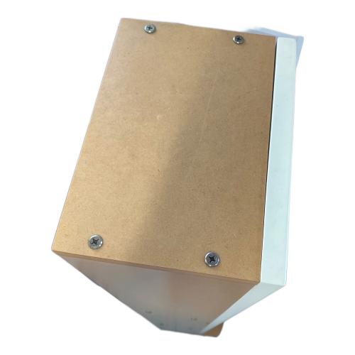 ミラー付きシューズストッカー ナチュラル