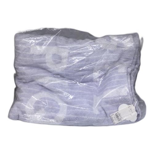 gelato pique (ジェラートピケ) タオルケット ストライプロゴ 今治タオル