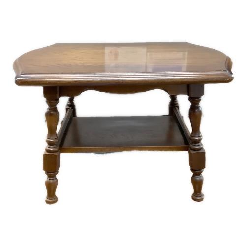 飛騨産業 (ヒダサンギョウ) センターテーブル ブラウン 穂高 キツツキマーク