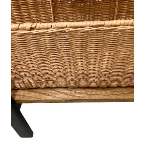 MOMO natural (モモナチュラル) サイドテーブル ナチュラル×ブラック