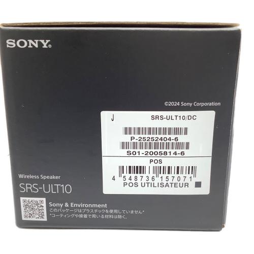 SONY (ソニー) ワイヤレススピーカー SRS-ULT10