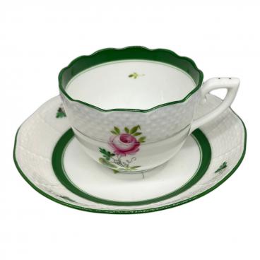 Herend (ヘレンド) カップ&ソーサー エリザベートの薔薇｜トレファクONLINE