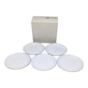 大倉陶園 (オオクラトウエン) ゴールドライン　15cm銘々皿5枚揃 54HV/1001