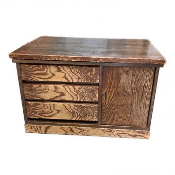 三つ引き箪笥 ブラウン