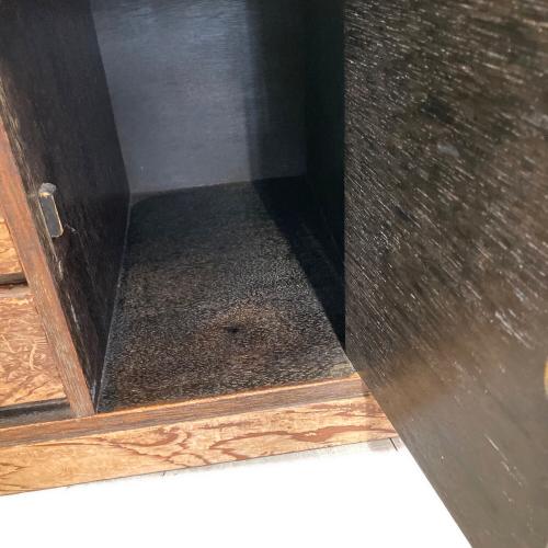 三つ引き箪笥 ブラウン