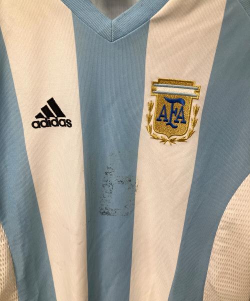 adidas (アディダス) レプリカユニフォーム アルゼンチン代表 2002年 16番 パブロ・アイマール ブルー×ホワイト サイズ:M