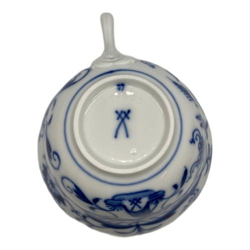 Meissen (マイセン) カップ&ソーサー ブルーオニオン ティーコーヒー兼用カップ