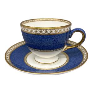 Wedgwood (ウェッジウッド) 珈琲紅茶兼用カップ&ソーサー ユーランダー・パウダーブルー