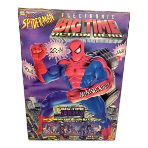 TOY BIZ (トイビズ) 巨大スパイダーマンフィギュア BIG TIME SPIDER-MAN WITH SOUND AND ACTION BATTLE GRIP