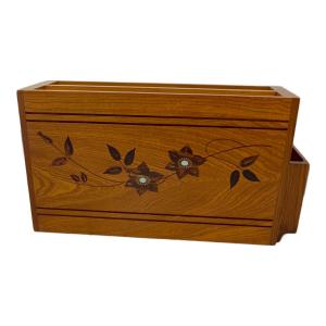 樺細工 (カバザイク) 本立て ブラウン