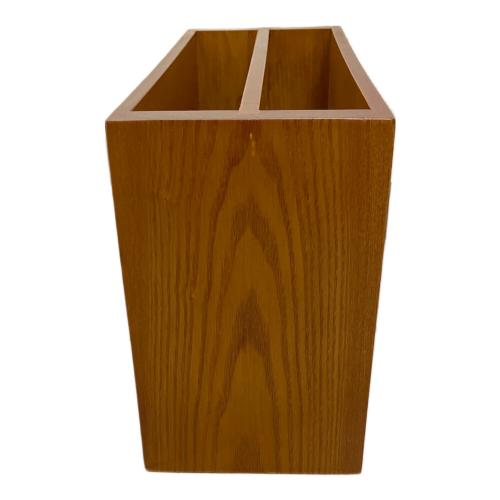 樺細工 (カバザイク) 本立て ブラウン