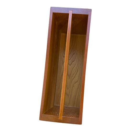 樺細工 (カバザイク) 本立て ブラウン