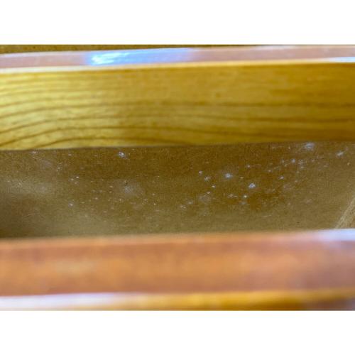 樺細工 (カバザイク) 本立て ブラウン